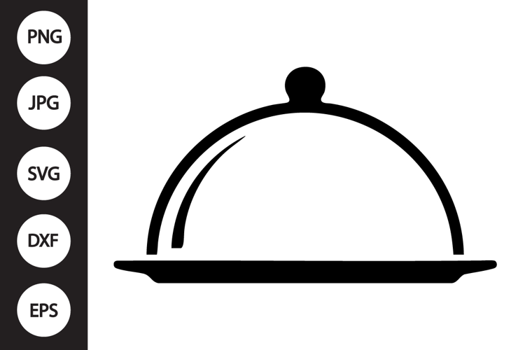 Restaurant Cloche SVG
