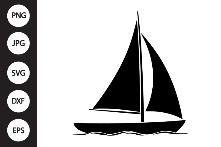 Sailboat Clipart Image 4