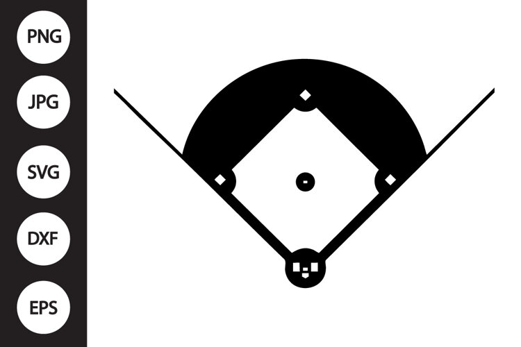 Baseball Field SVG example image 1
