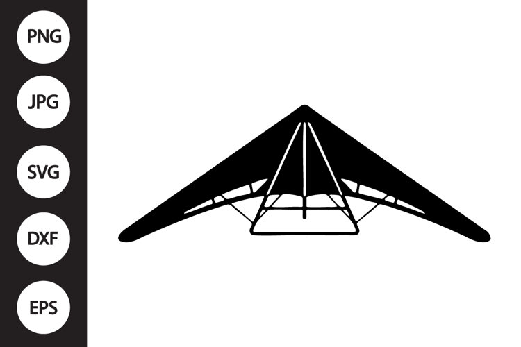 Hang Glider SVG example image 1