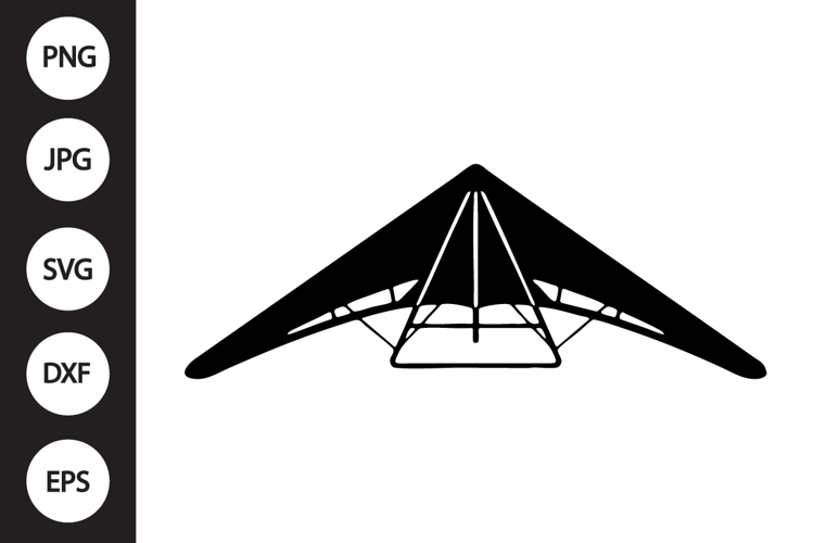 Hang Glider SVG
