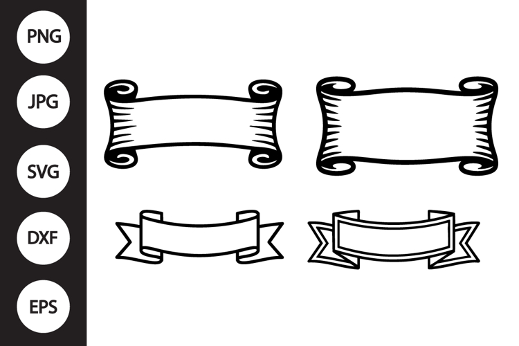 Banner SVG, Banner Clipart