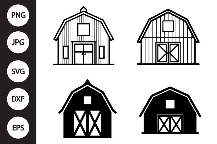 Farm Barn SVG, Farm Barn Clipart