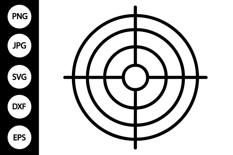 Crosshair Clipart Image 3