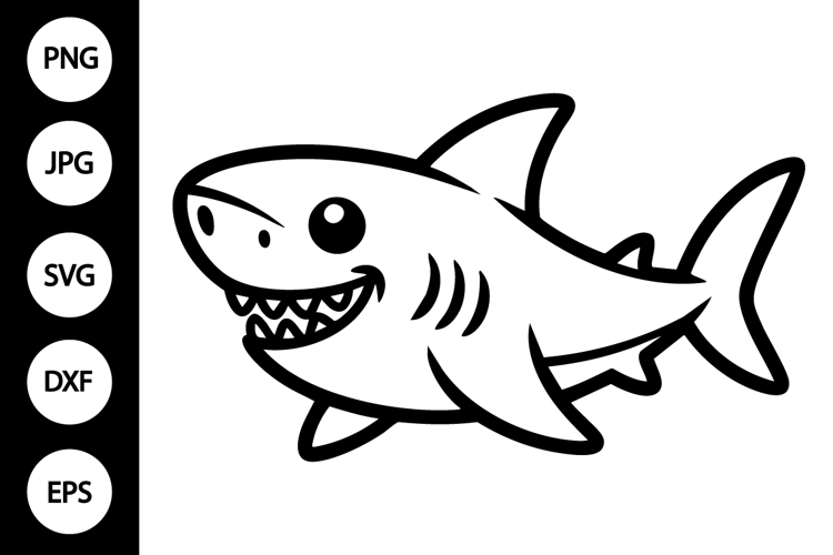 Shark Silhouette Image 5