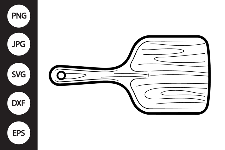 Pizza Peel SVG example image 1