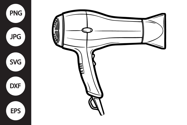 Hair Dryer Clipart Image 5