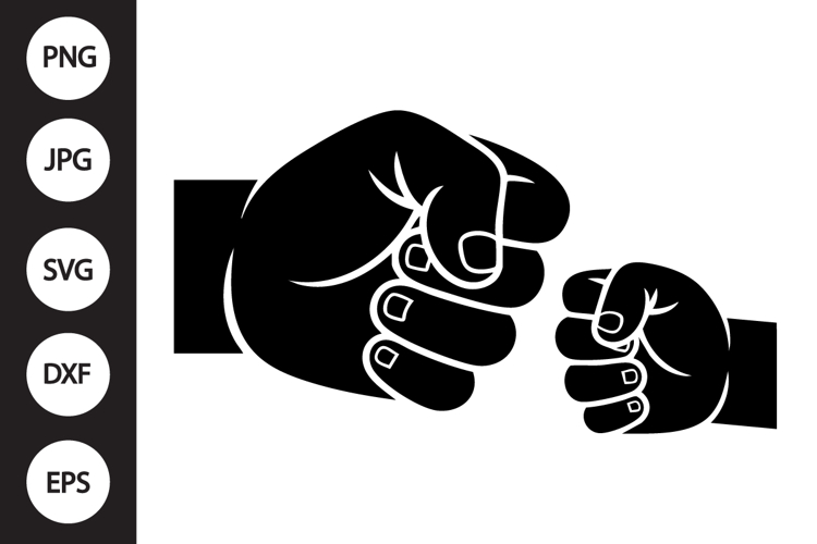 Fist Bump Clipart Image 2