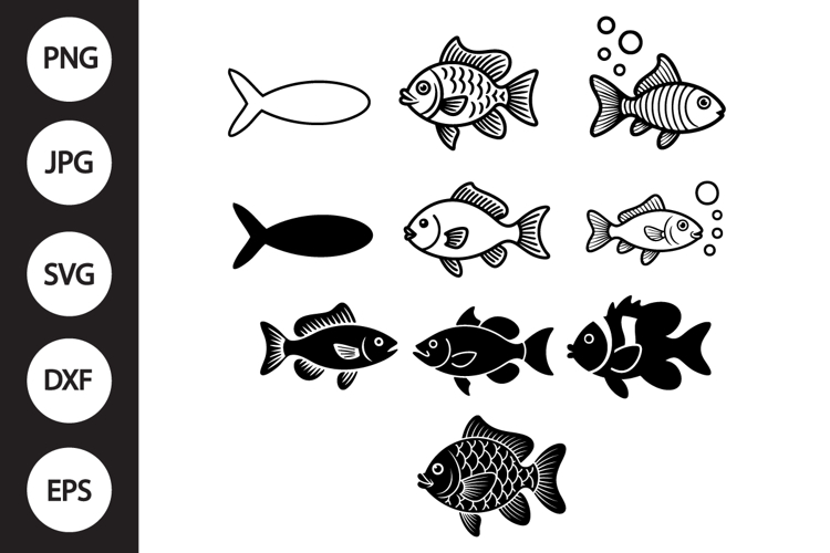 Fish Silhouette Svg Image 11