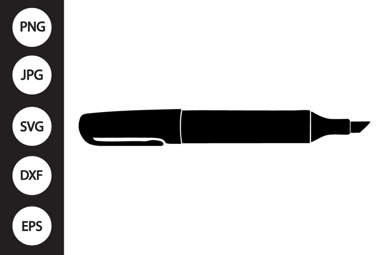 Pen Silhouette Image 5