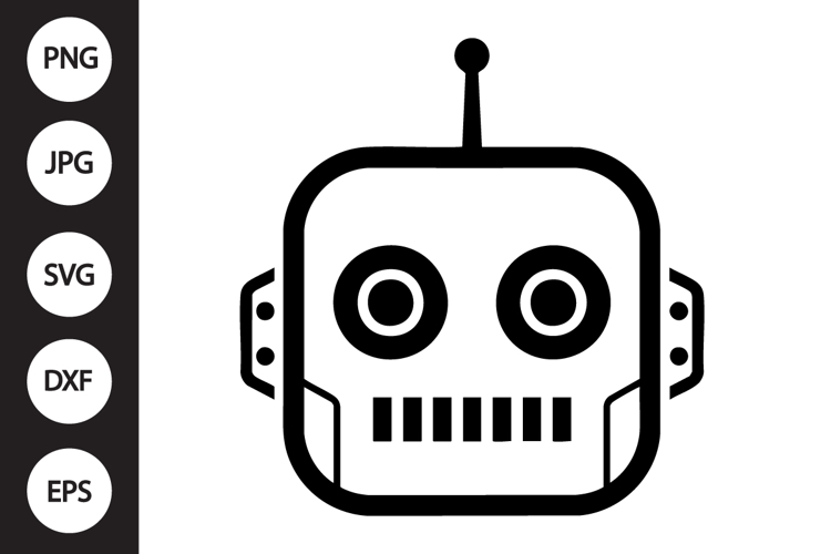 Robot Silhouette Image 8