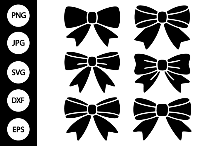 Black Bow Svg Bundle