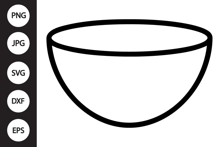 Mixing Bowl Clipart Image 4