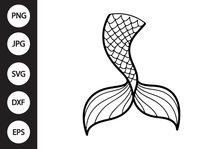 Mermaid Tail SVG