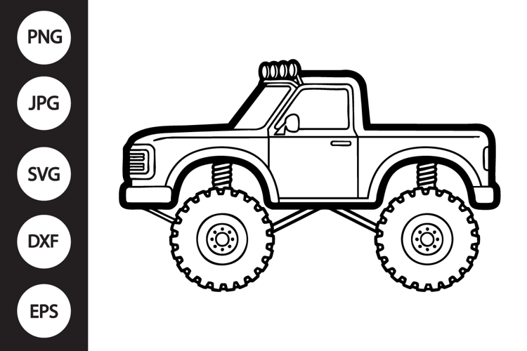Off Road Truck SVG