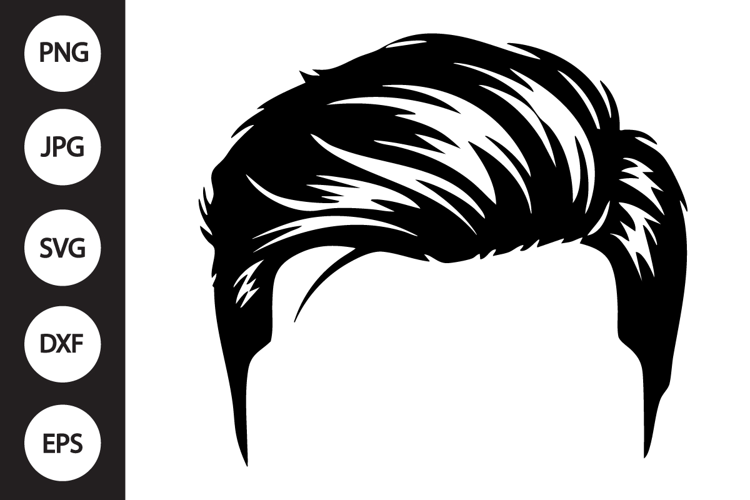 Man Hairstyle SVG