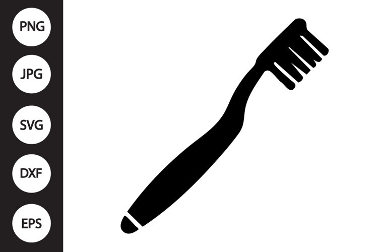 Toothbrush SVG example image 1