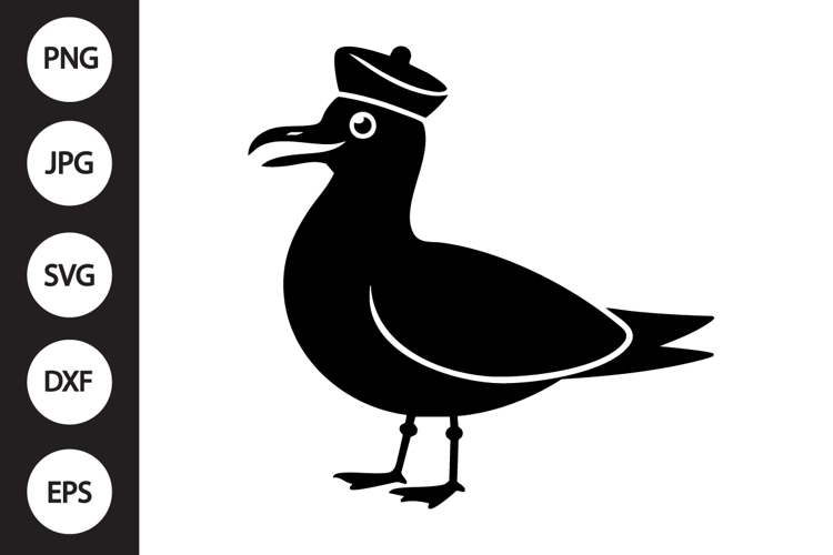 Seagull Clipart Image 22