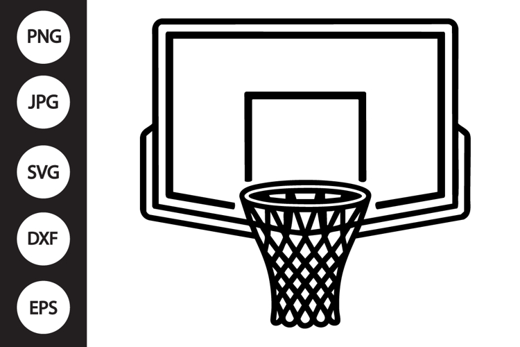 Basketball Hoop SVG