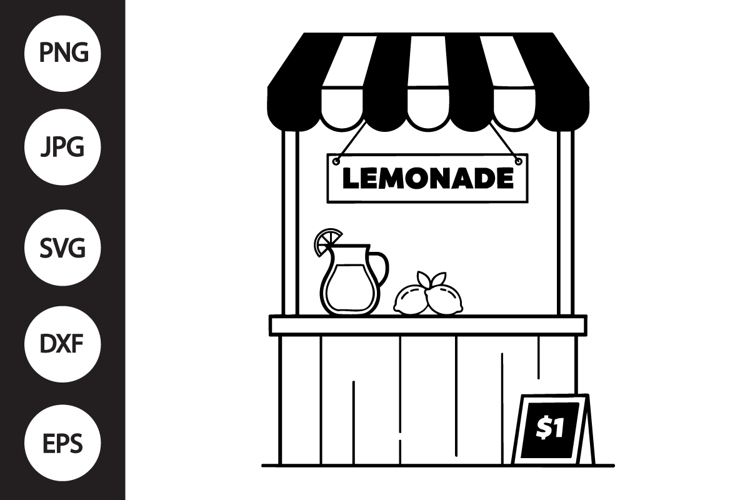 Lemonade Stand SVG