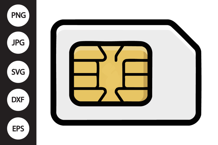 SIM Card SVG