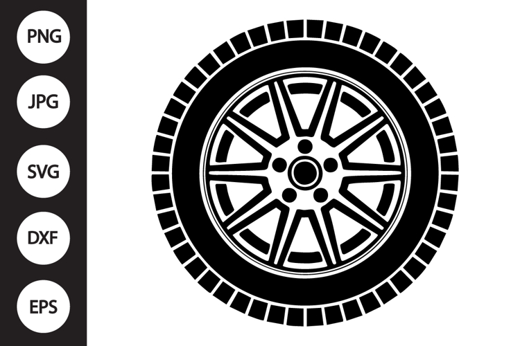 Wheel Clipart Image 2