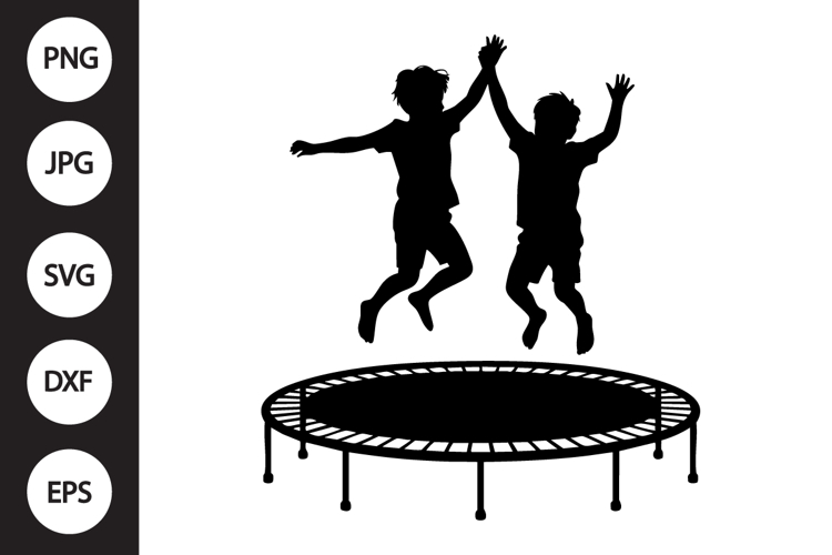 Jumping Silhouette Image 17