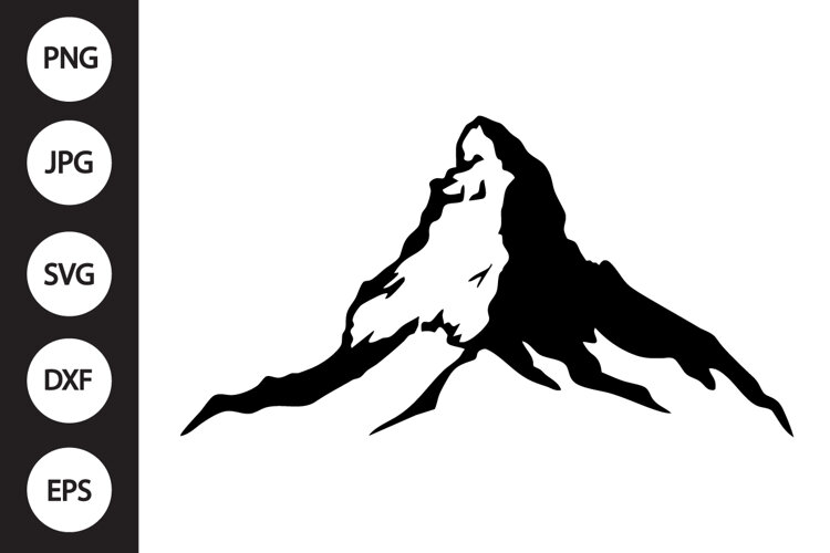 Swiss Matterhorn SVG example image 1