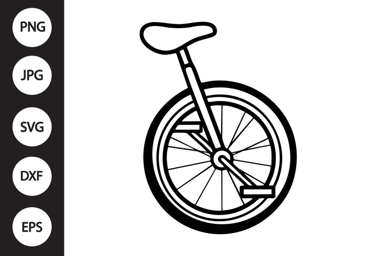 Unicycle SVG