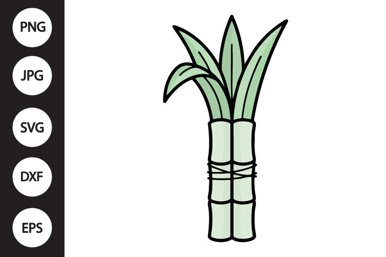 Sugarcane SVG example image 1