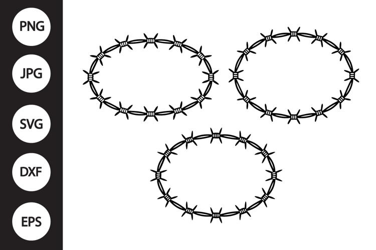 Barbed Wire Silhouette Image 15