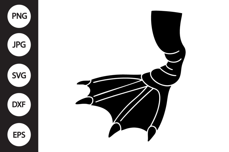 Duck Footprint SVG example image 1