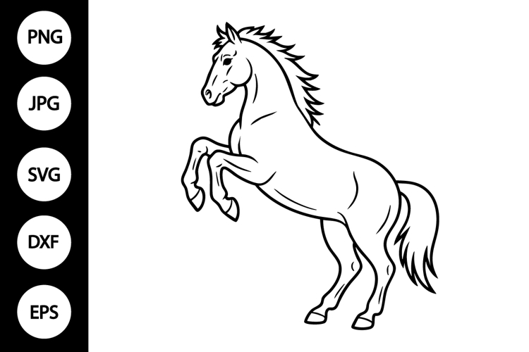 Horse Silhouette Svg Image 11