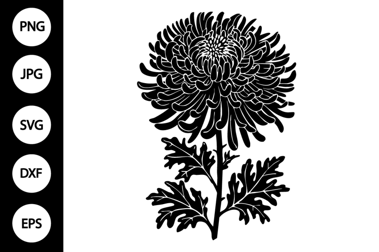 Flower Silhouette Image 20