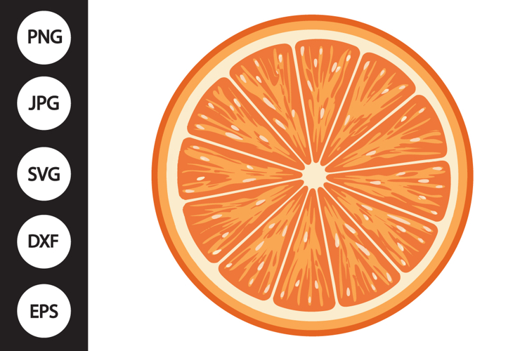 Orange Slice Clipart Image 2