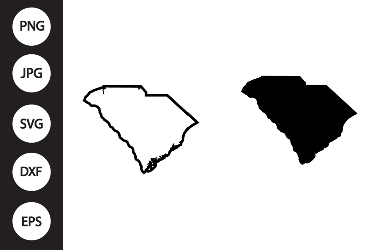 South Carolina State SVG, South Carolina State Clipart