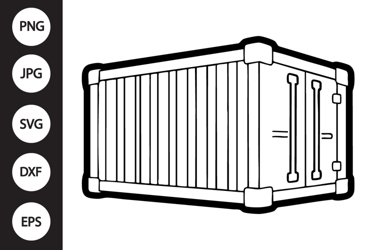 Cargo Container SVG