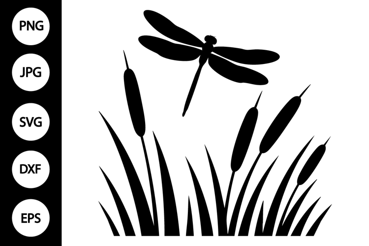Dragonfly Silhouette Image 20