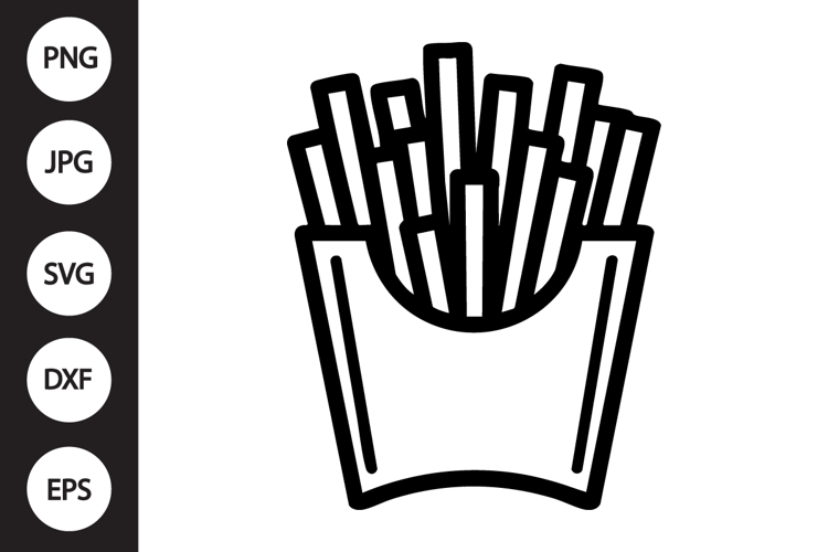 French Fries Clipart Image 6
