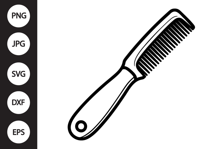 Barber Comb SVG