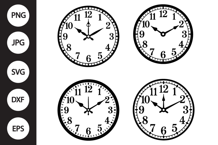 Clock Face Clipart