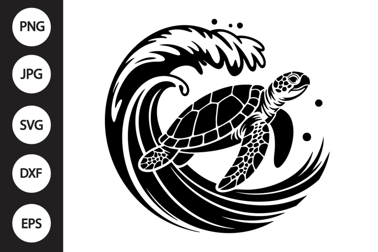 Turtle Silhouette Image 19