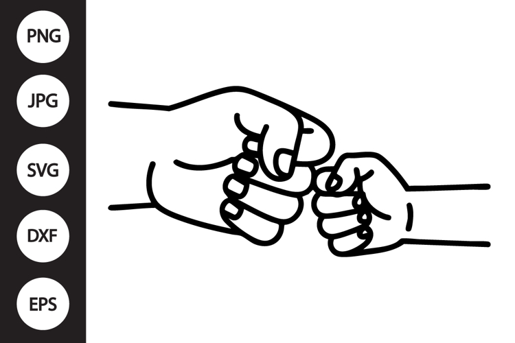Fist Bump Clipart Image 5