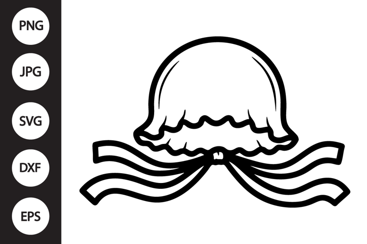 Baby Bonnet SVG