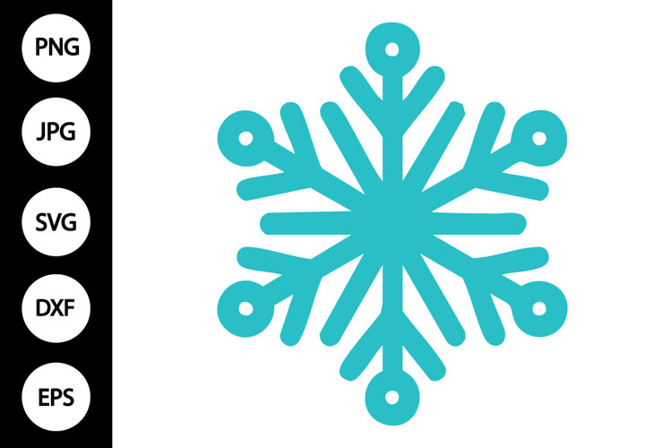 Snowflake SVG example image 1