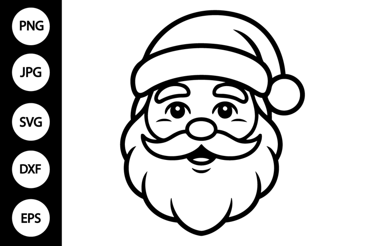 Santa Silhouettes Image 6