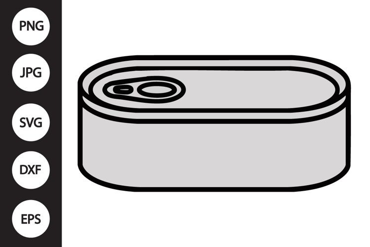 Sardine Can SVG