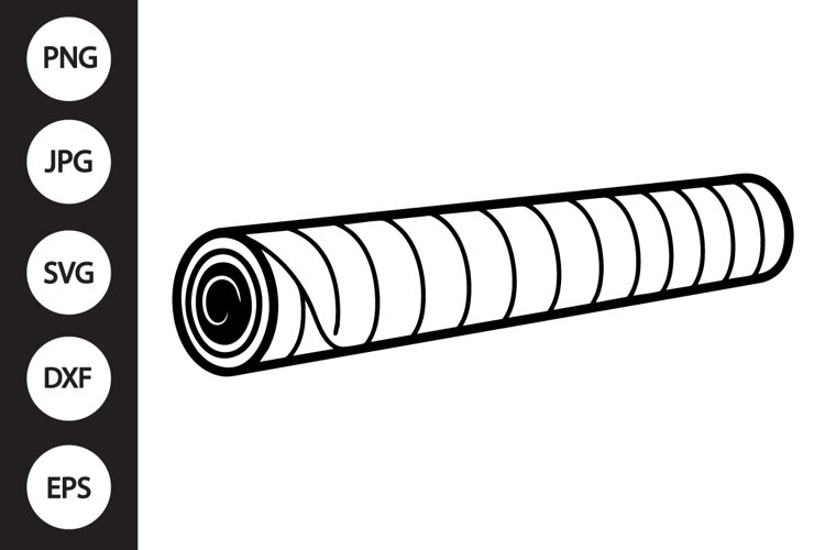 Chocolate Wafer Roll SVG example image 1