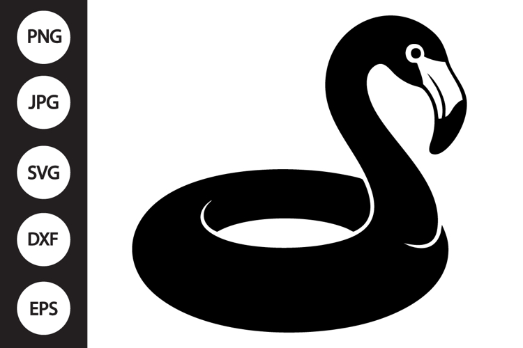 Flamingo Float SVG example image 1