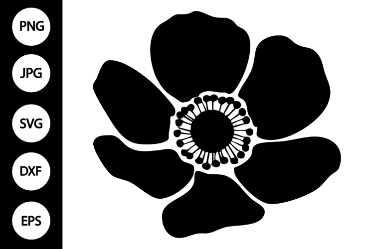 Flower Silhouette Image 13